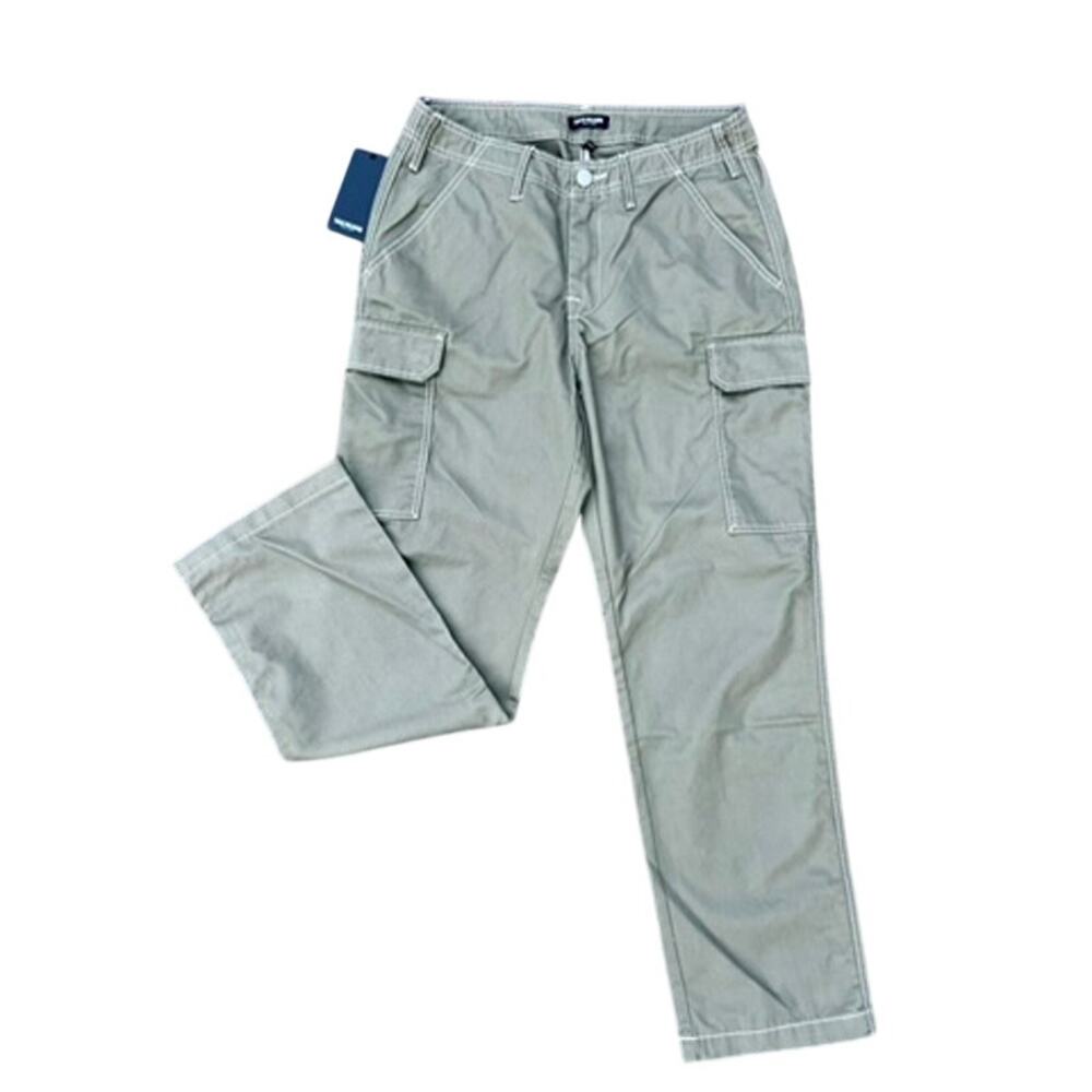 True Religion olive cargo skater y2k pants size 32x32